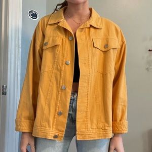Yellow Denim Jacket